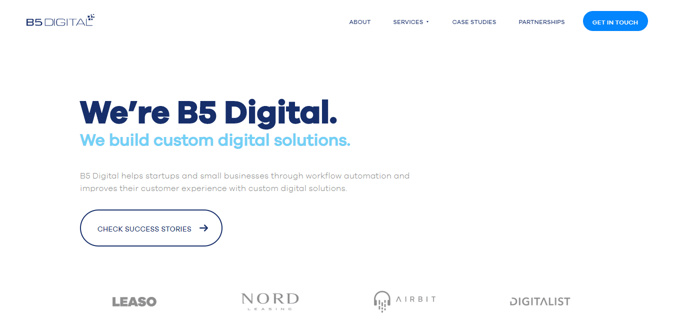 B5 Digital logo